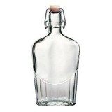 8.5 ounce glass flask from Bormioli Rocco