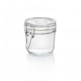 BORMIOLI ROCCO Fido Cylinder 11.75 oz. Food Jar, Clear 40 Case (480 pcs) minimum order - $3.00 per jar