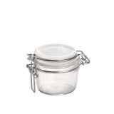 Bormioli Rocco Fido 4.25 oz. Food Jar, White Top - $3.50 per jar