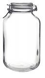 Bormioli Rocco Fido 3L (101.5 ounce) hermetic  jar -25 case (150 pieces)  minimum order - $6.00 each