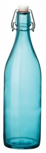 BORMIOLI ROCCO GIARA SKY BLUE BOTTLE $4.50 PER BOTTLE - 6 PER CASE