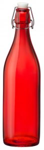 Bormioli Rocco Giara red bottle $4.50 per bottle - 6 per case