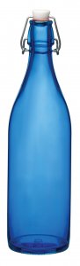 BORMIOLI ROCCO GIARA NAVY BOTTLE $4.50 PER BOTTLE - 6 PER CASE