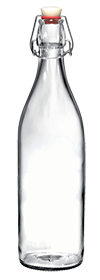 Bormioli Rocco glass bottles - wholesale - swing top