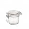 BORMIOLI ROCCO FIDO 6.75 OZ. FOOD JAR,WHITE TOP  - $3.50 PER JAR