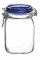 BORMIOLI ROCCO BLUE TOP FIDO 1L ML (34 OZ) HERMETIC JAR - $4.00 PER JAR