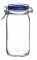 BORMIOLI ROCCO BLUE TOP FIDO 1.5L ML (50 OZ) HERMETIC JAR - $4.50 PER JAR